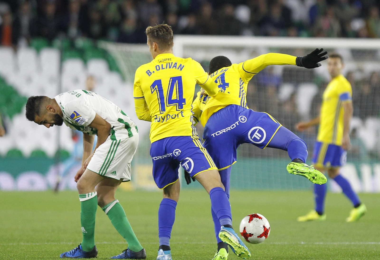 Las imágenes del Betis-Cádiz de Copa