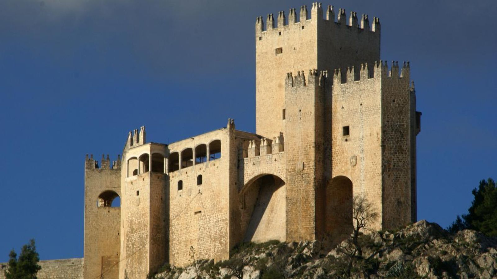 Vista del Castillo de Vélez Blanco.