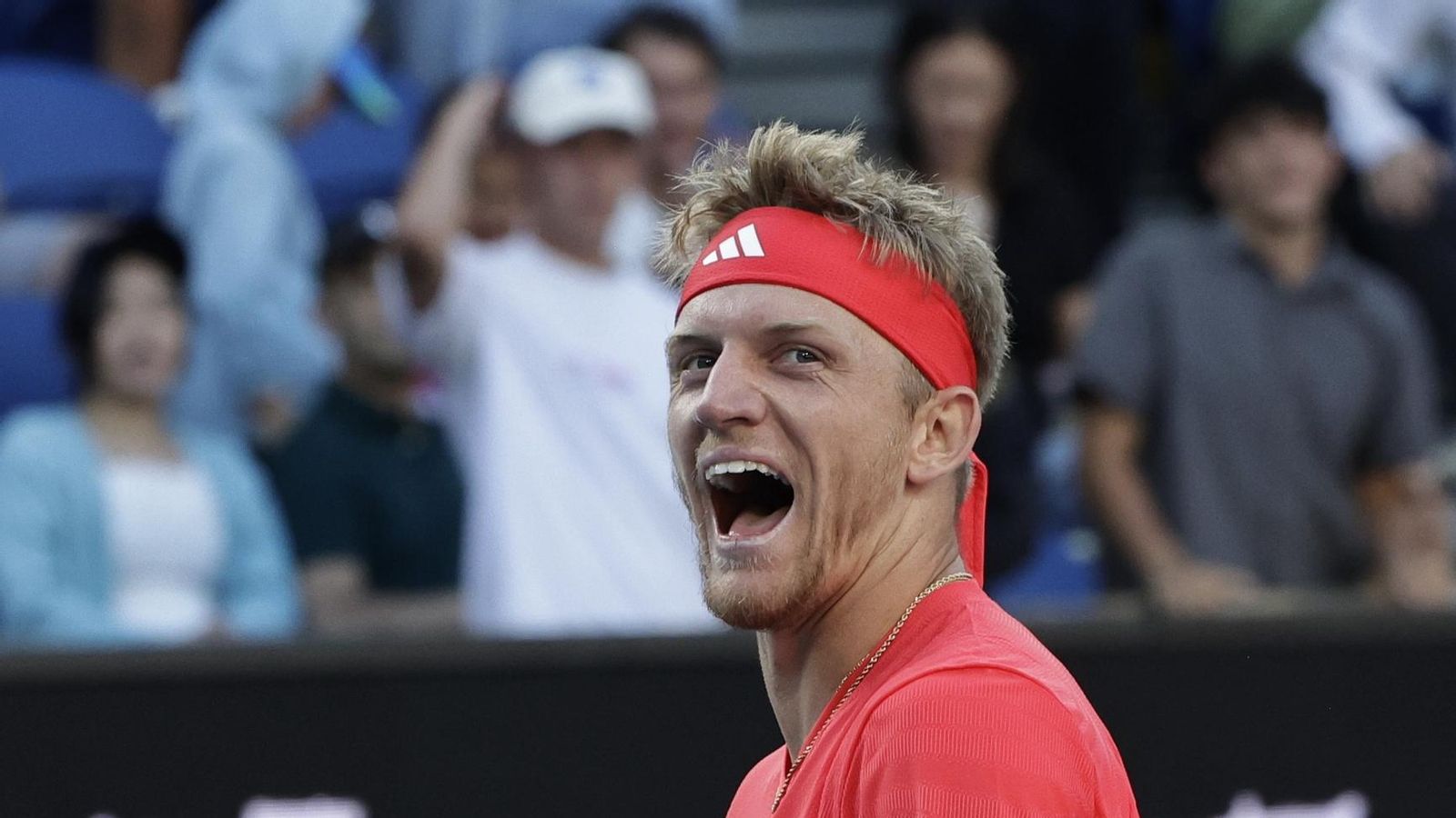 Alejandro Davidovich, en el Open de Australia