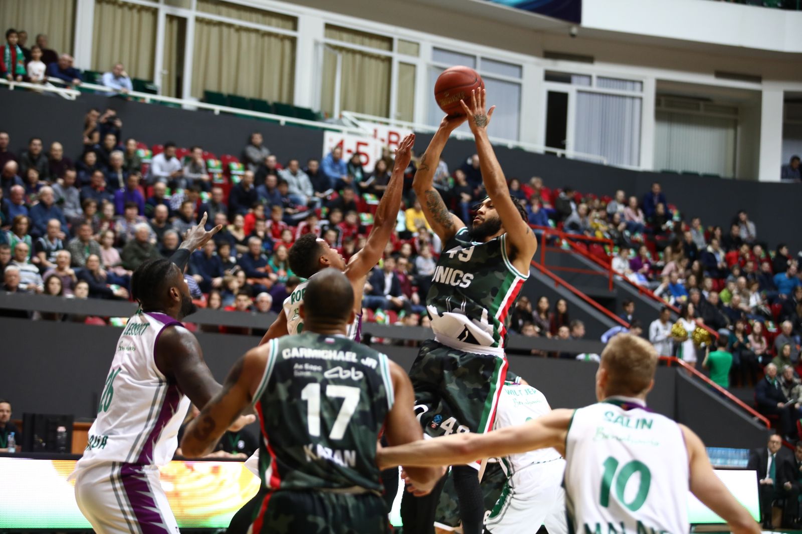 Las imágenes del Unics Kazan-Unicaja Baloncesto
