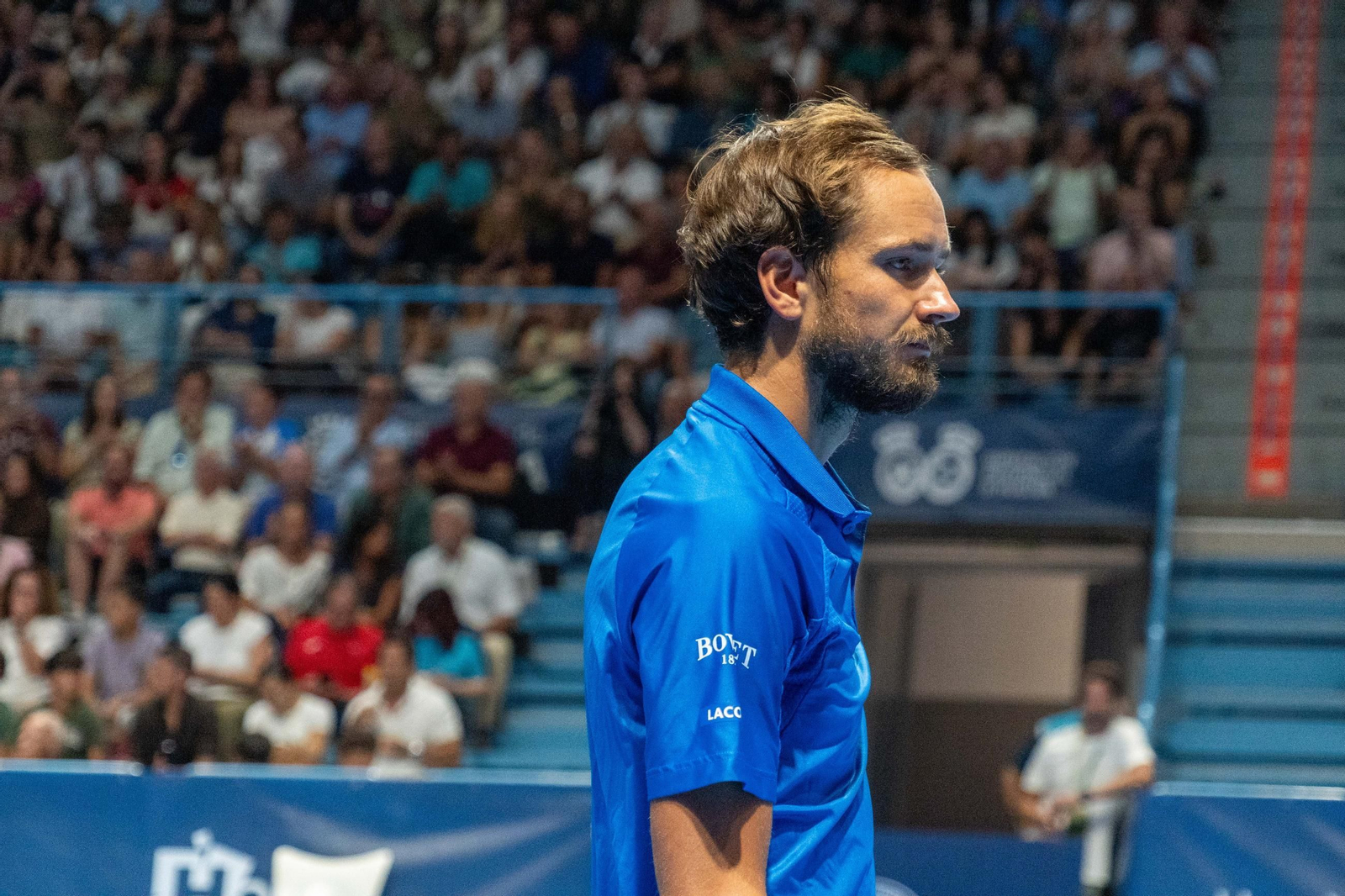 Imágenes de la final masculina de la Copa del Rey de tenis entre Daniil Medvedev y Alejandro Davidovich
