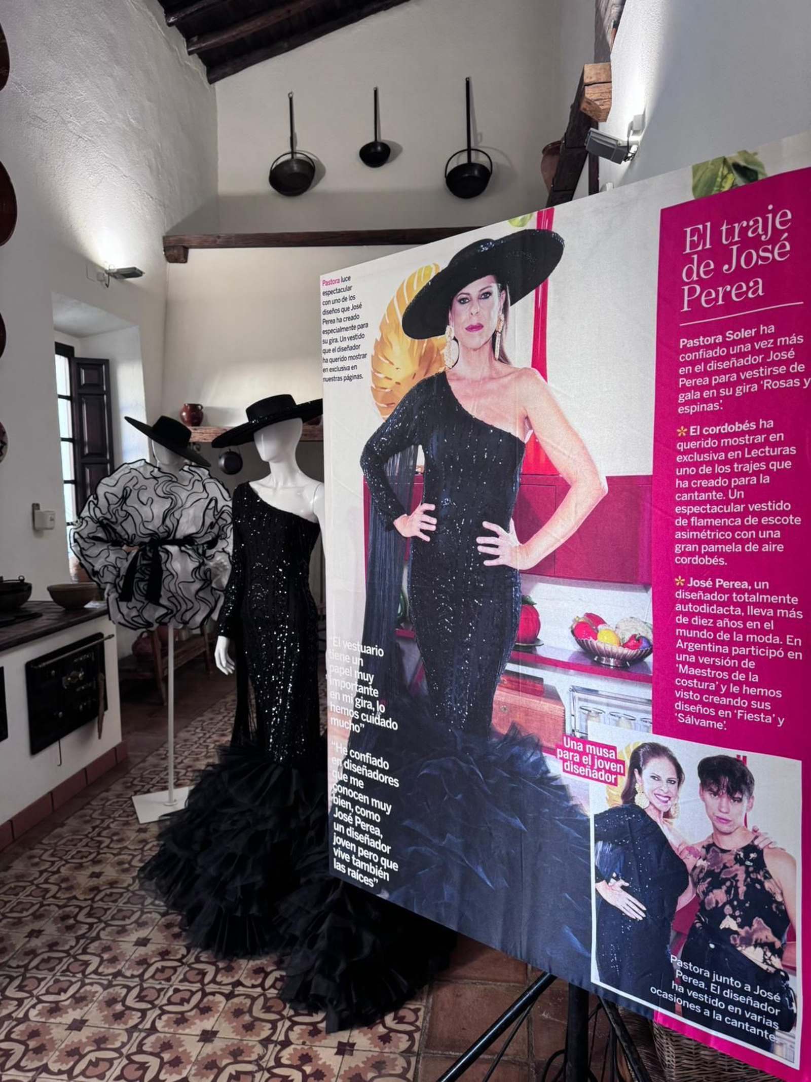 Las mejores fotos de la exposición del diseñador José Perea en Hinojosa del Duque