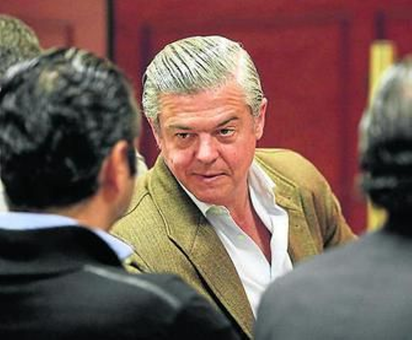 Juan Carlos Juárez, durante la primera sesión de este juicio.
