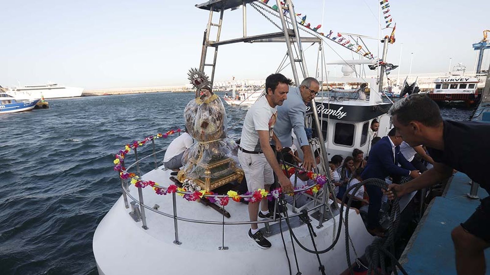 Las fotos de la procesión de la Virgen del Carmen en Tarifa