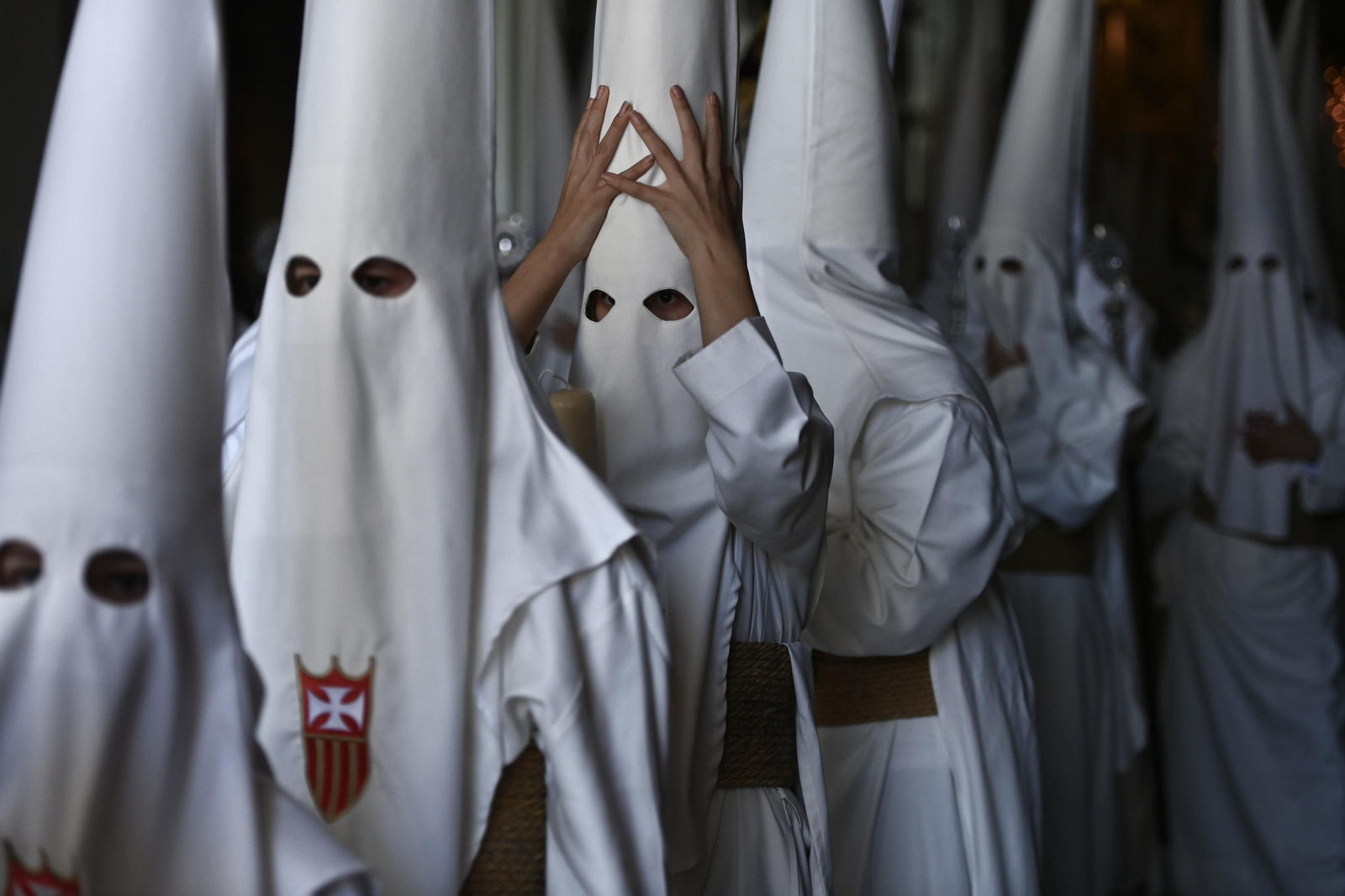 Humildad en su procesión del Domingo de Ramos de Málaga, en fotos
