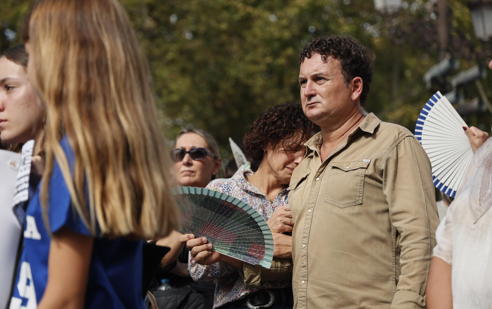 Las imágenes de la manifestación contra el acoso escolar en Sevilla