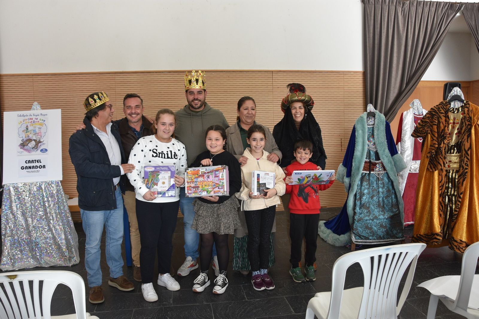 Coronación de los Reyes Magos de la Cabalgata de Punta Umbría 2023