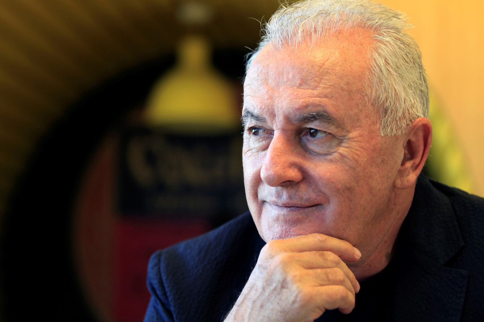 Víctor Manuel, en una entrevista.