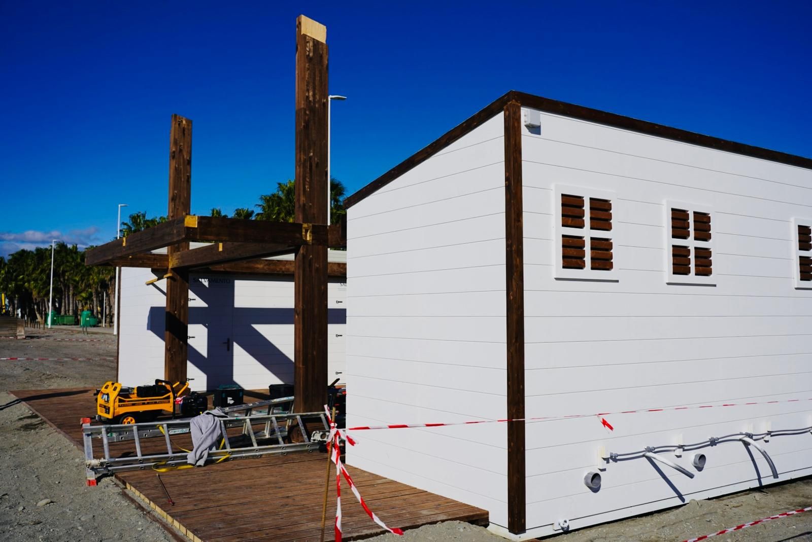 Nuevos módulos ubicados en Playa Granada