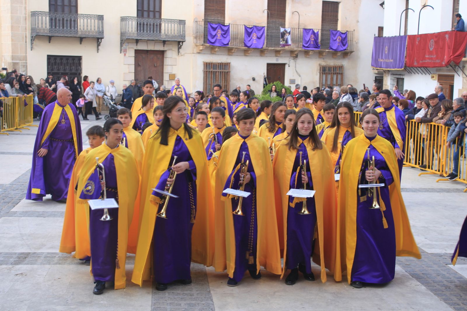 Las imágenes de las procesiones del Jueves Santo en Vélez Rubio