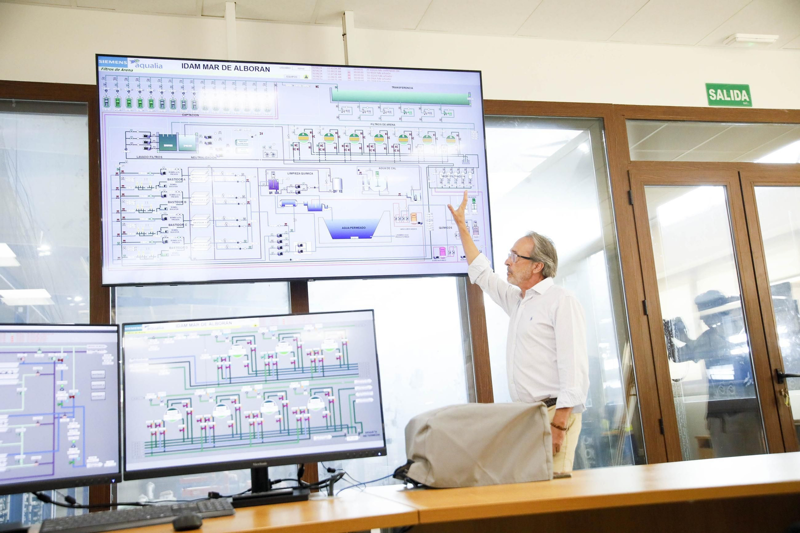 Las imágenes de la desaladora Mar de Alborán