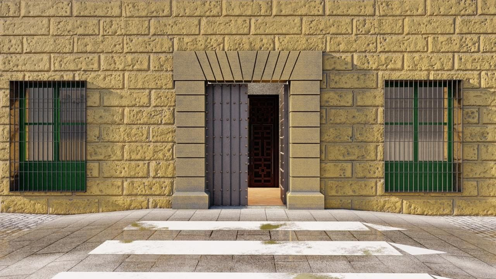 Recreación de la Casa del Inca, cuando sea accesible.