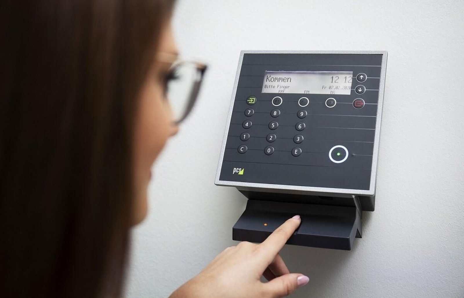 Un dispositivo de identificación biométrica