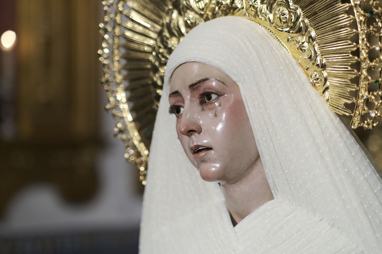 Las imágenes de la veneración a la Virgen de las Aguas del Museo