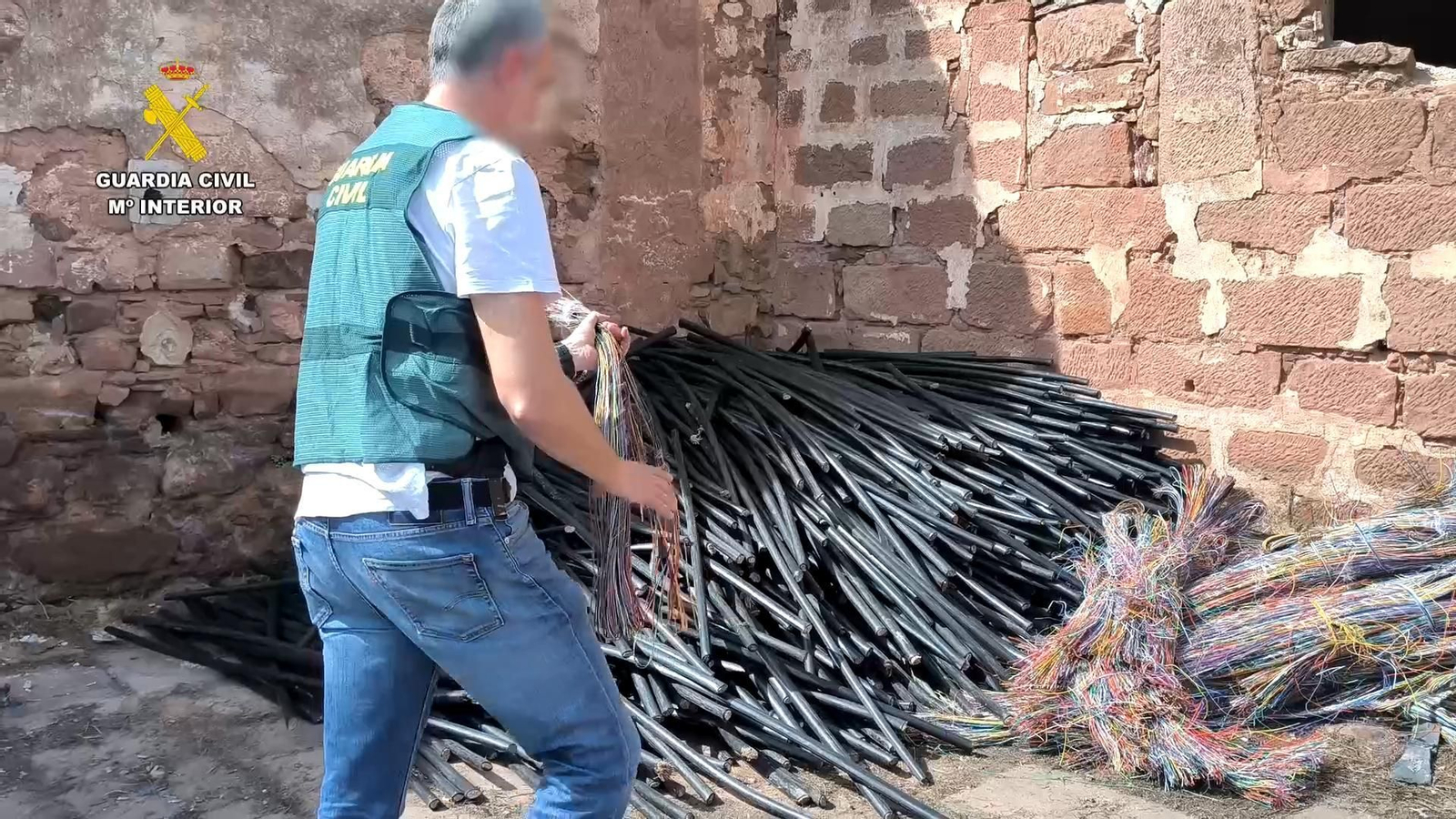 Operación robo cable cobre en Montoro