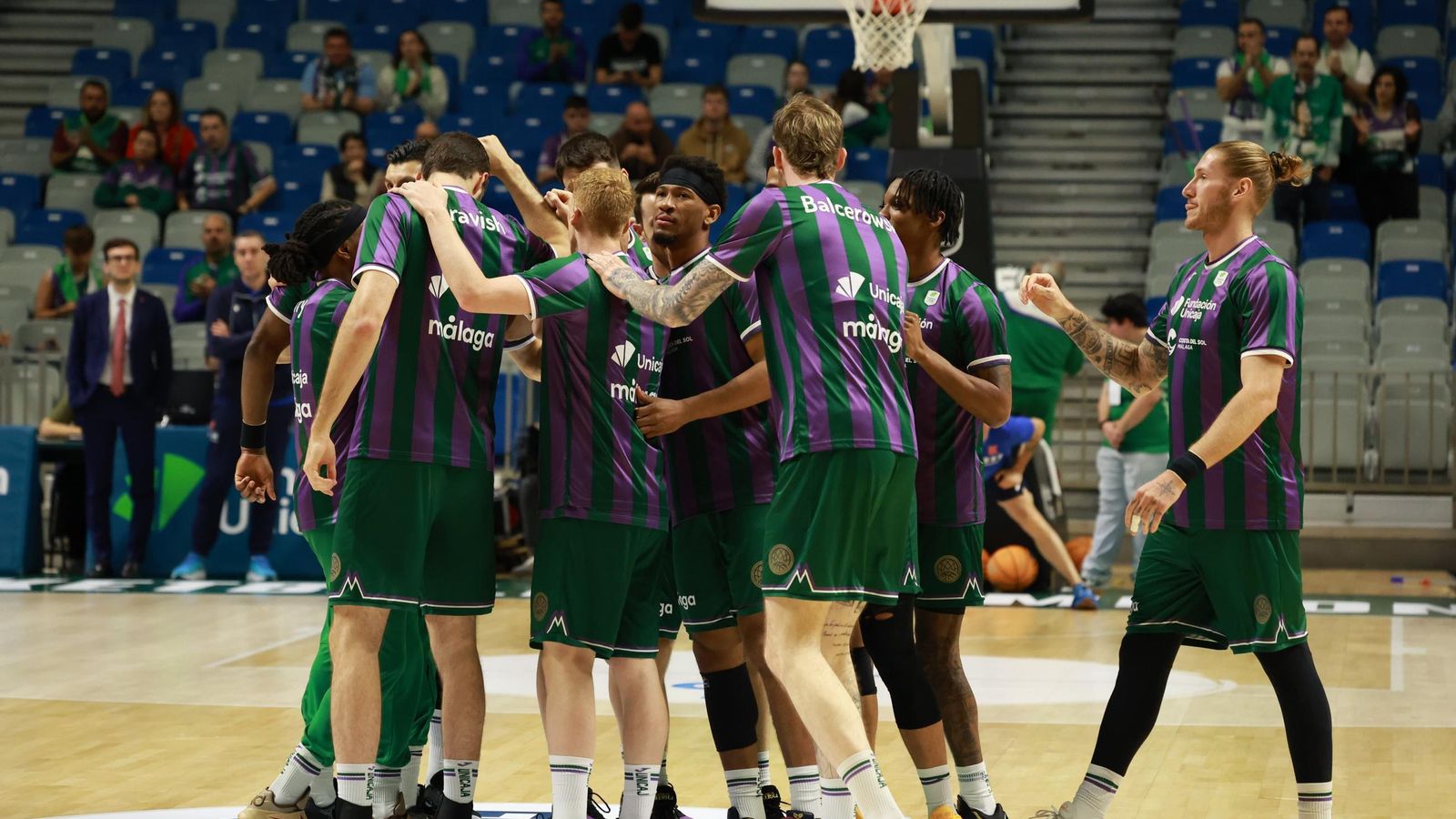 El Unicaja-Reggiana, en fotos