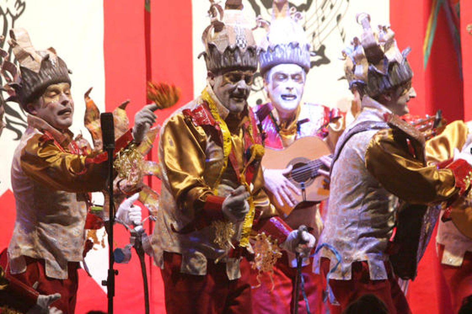 La agrupación 'El tablero'./Fotos:J.M.Quiñones

Foto: J.M.Q.