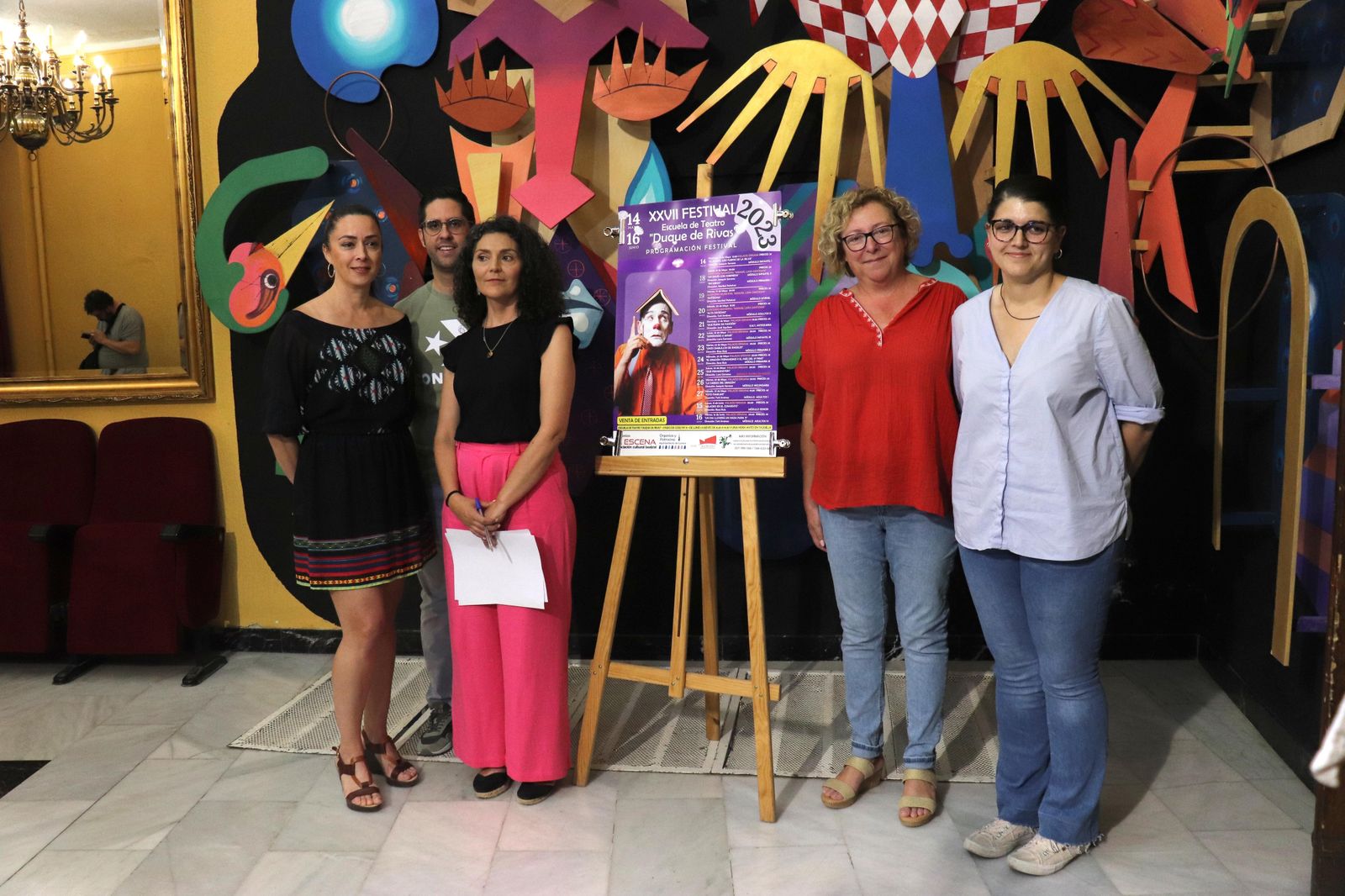 Presentación del Festival de Teatro de la Escuela Duque de Rivas de Lucena.