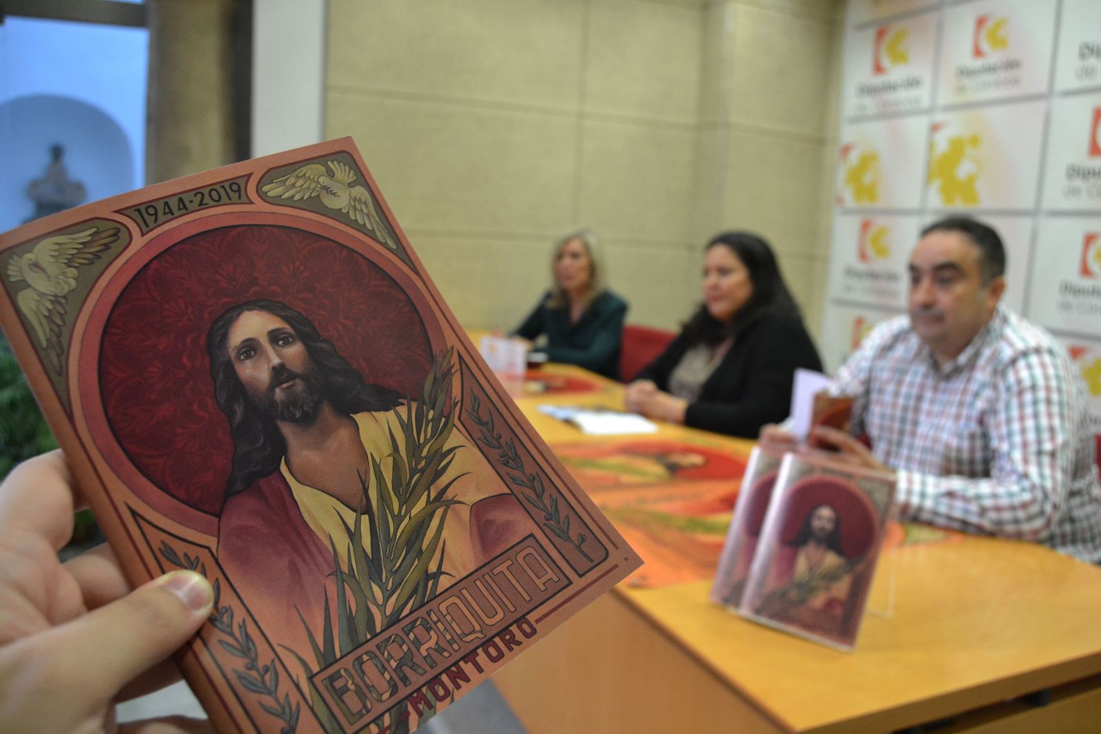 Presentación de los actos en la Diputación.