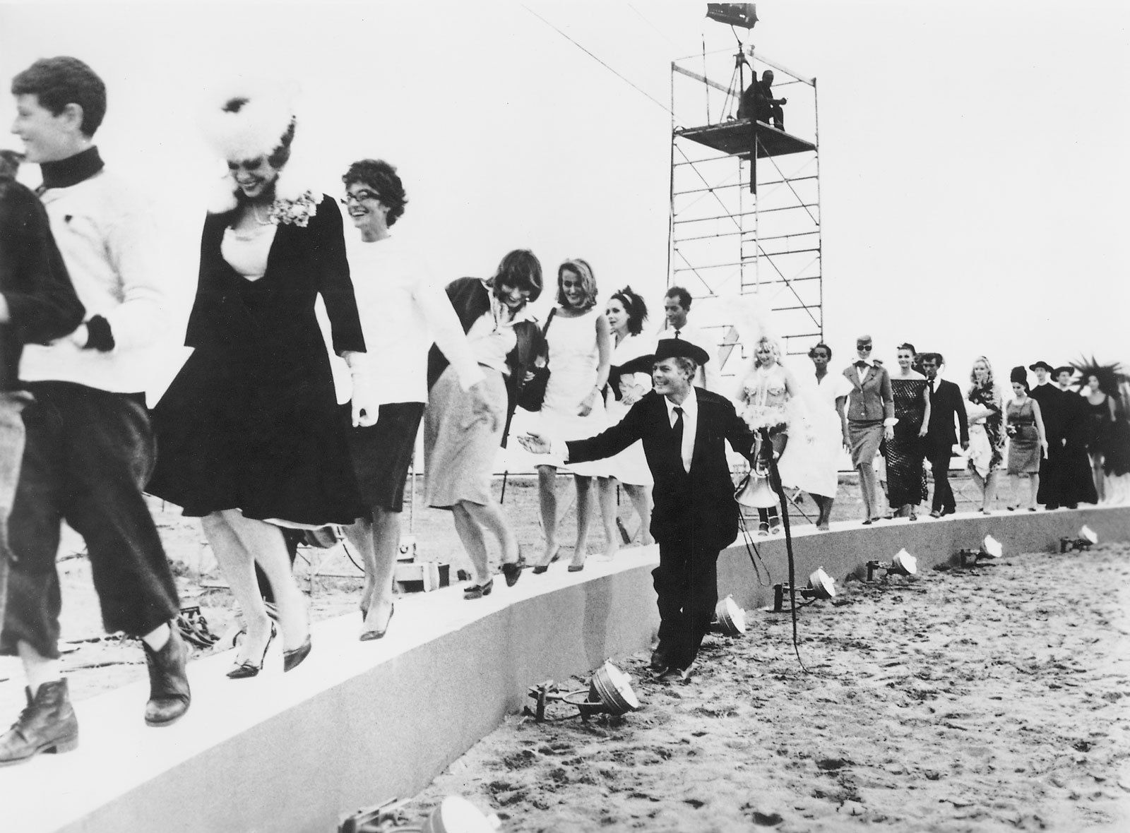 Imagen de 'Ocho y medio' (1963) de Fellini.