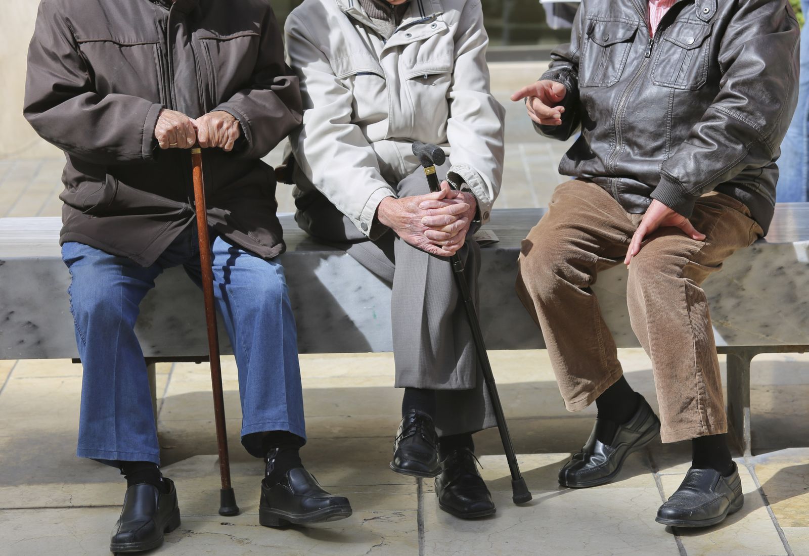 Ancianos en una imagen de archivo.