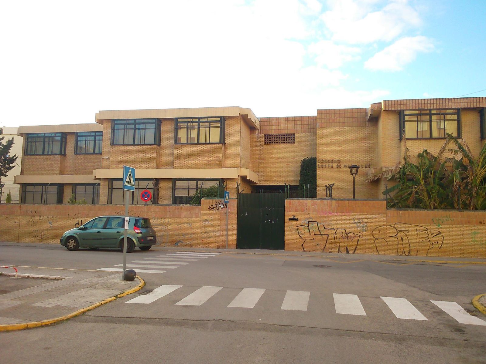 El colegio Luisa de Marillac, al que ha sido destinado el alumno de El Puerto.
