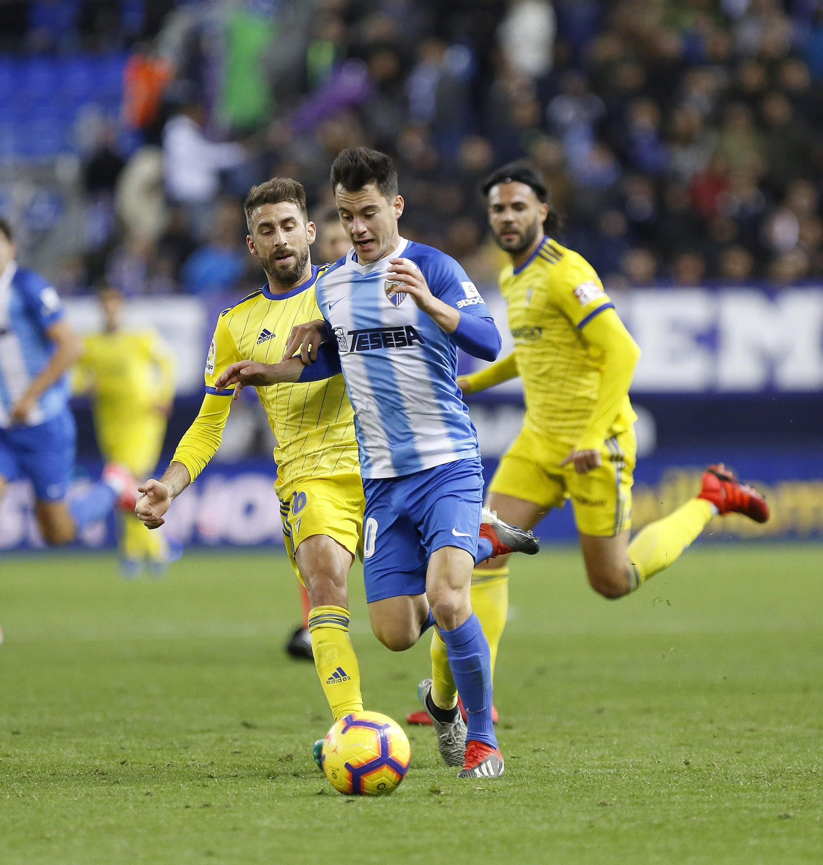Las mejores imágenes del Málaga CF - Cádiz
