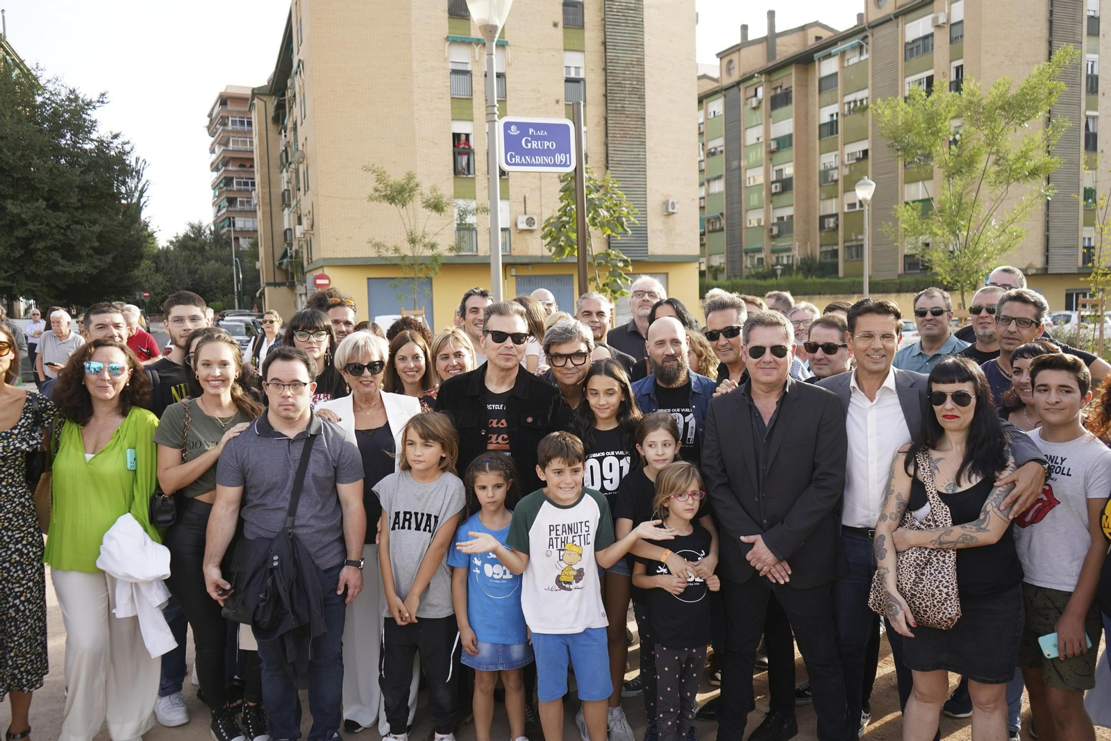 Granada homenajea a 091, seña de identidad del rock, dedicándole un parque