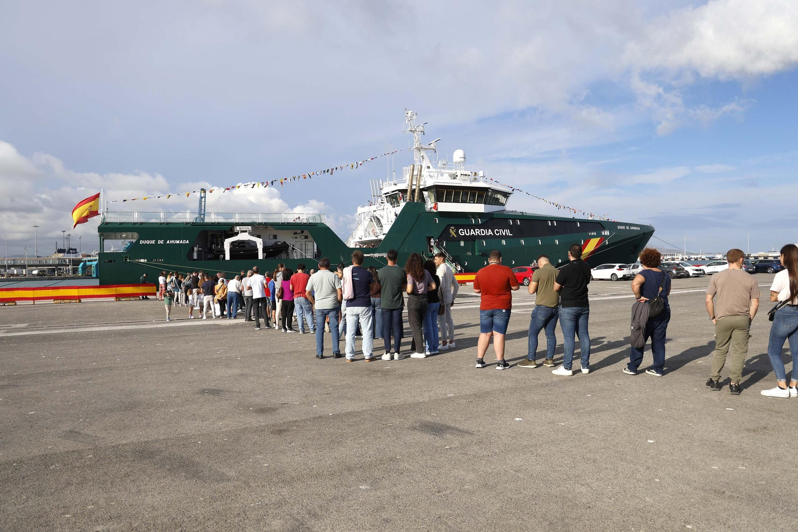 Fotos del nuevo patrullero de la Guardia Civil " Duque de Ahumada " en el Puerto de Algeciras