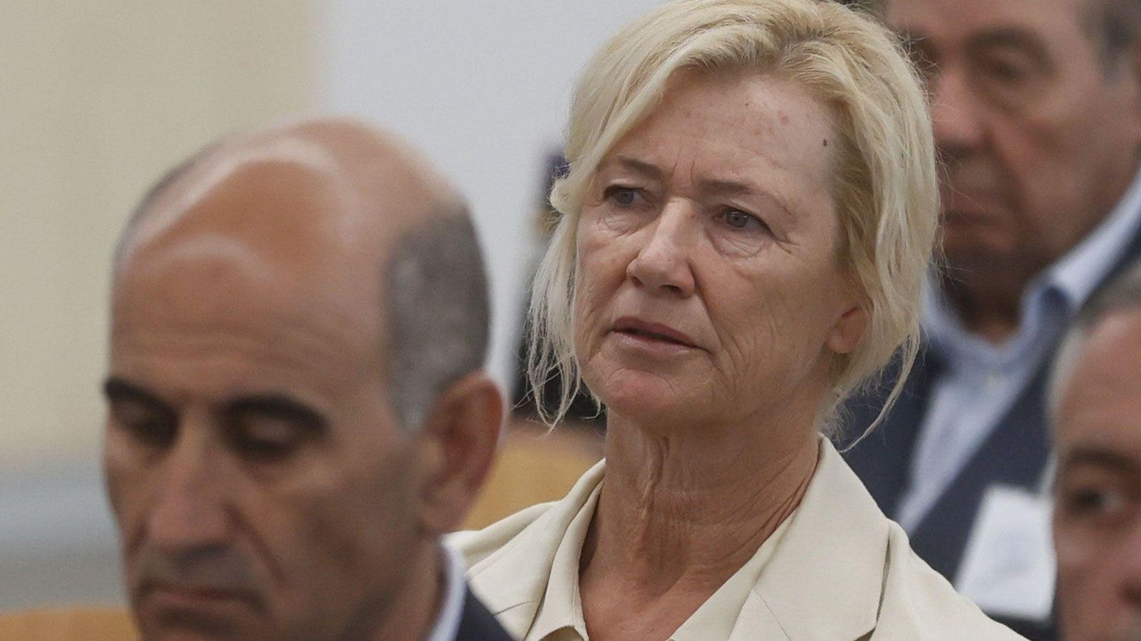 La actriz Ana Duato en el juicio del caso Nummaria