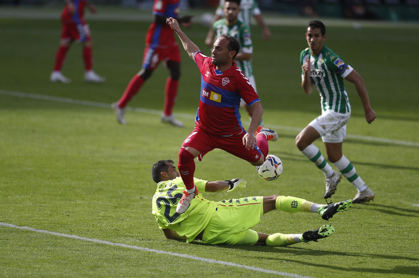 Las imágenes del Betis-Elche