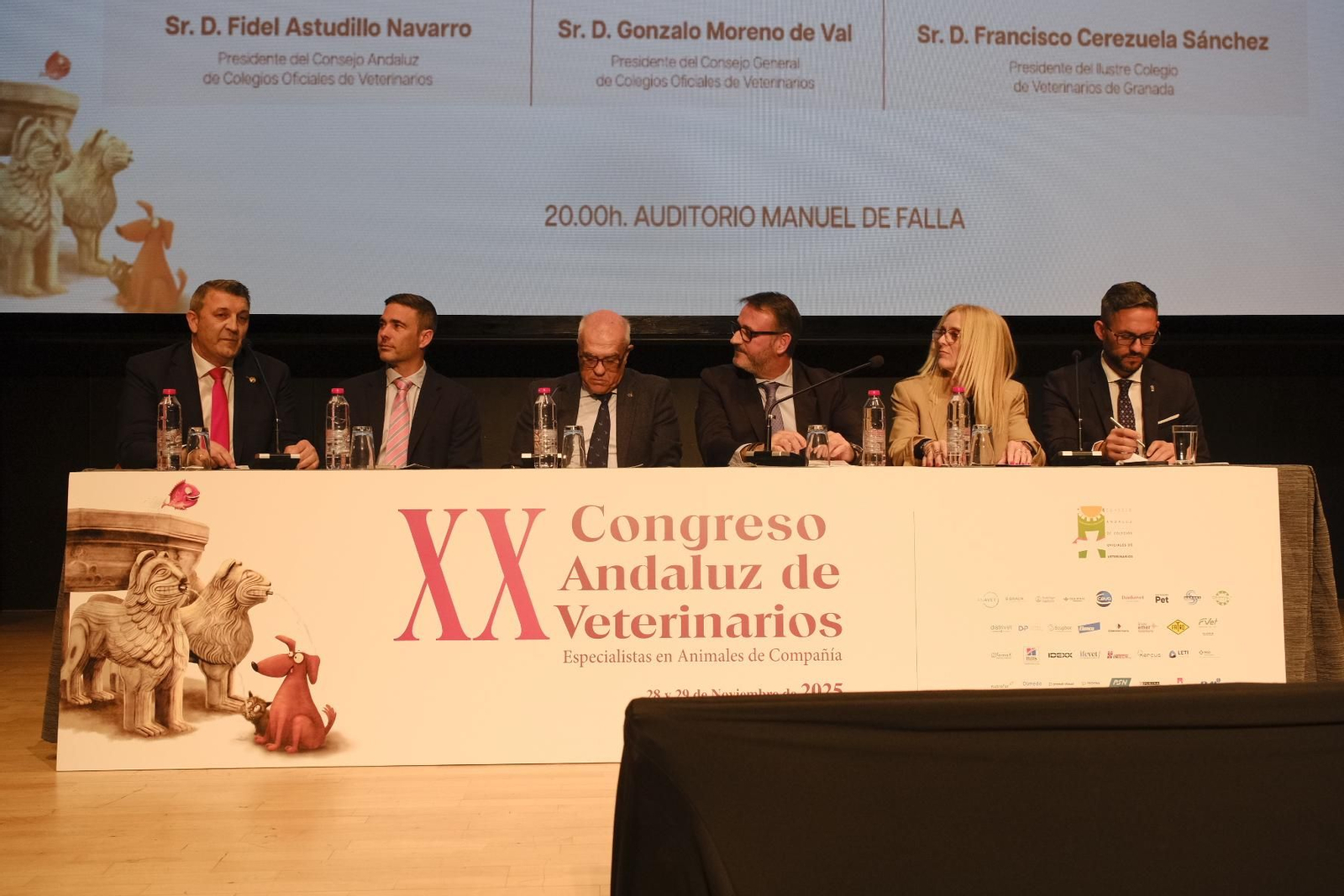 Inauguración del XX Congreso Andaluz Veterinario.