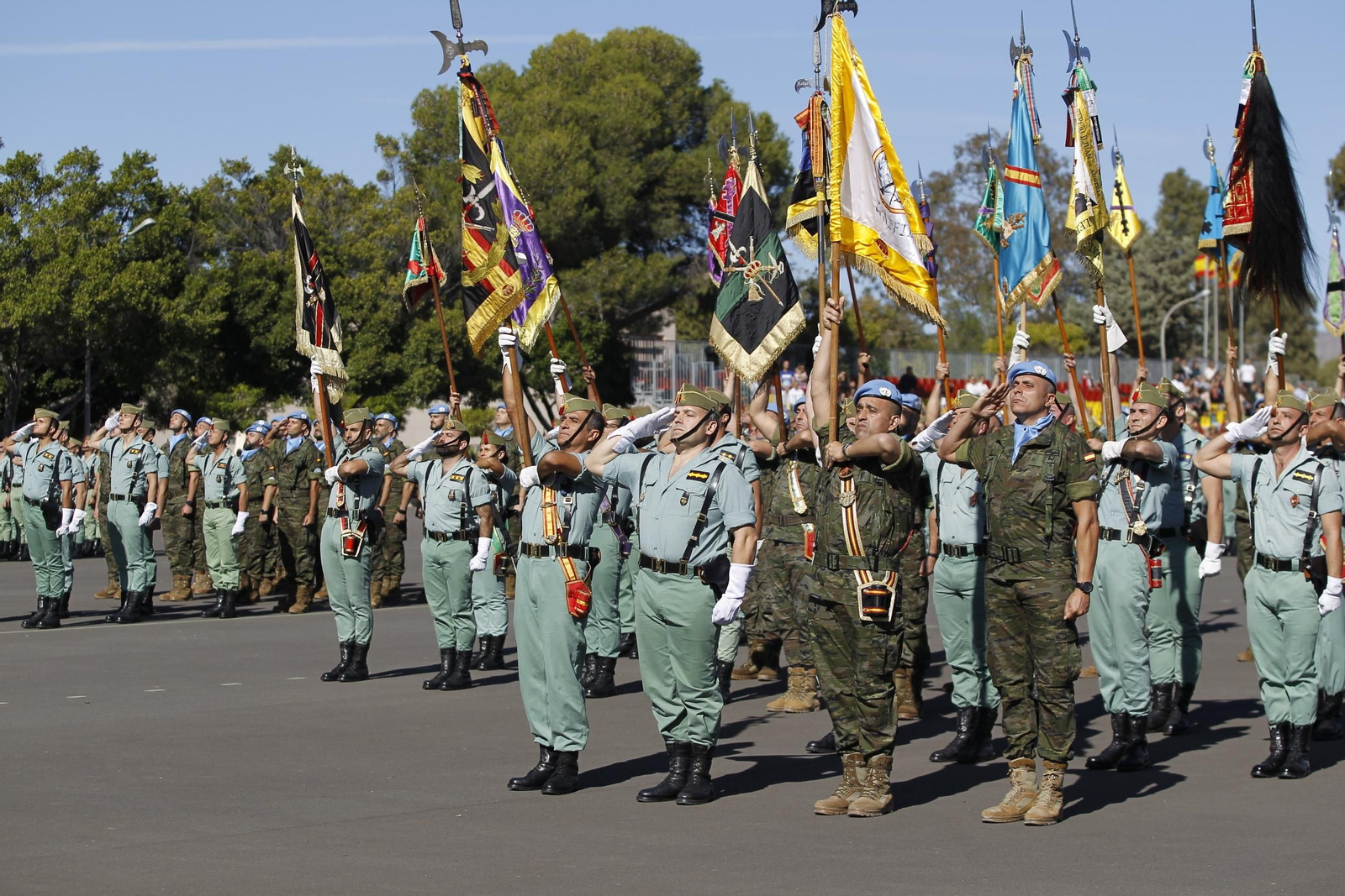 Fotogalería despedida contigente de La Legión con destino Líbano
