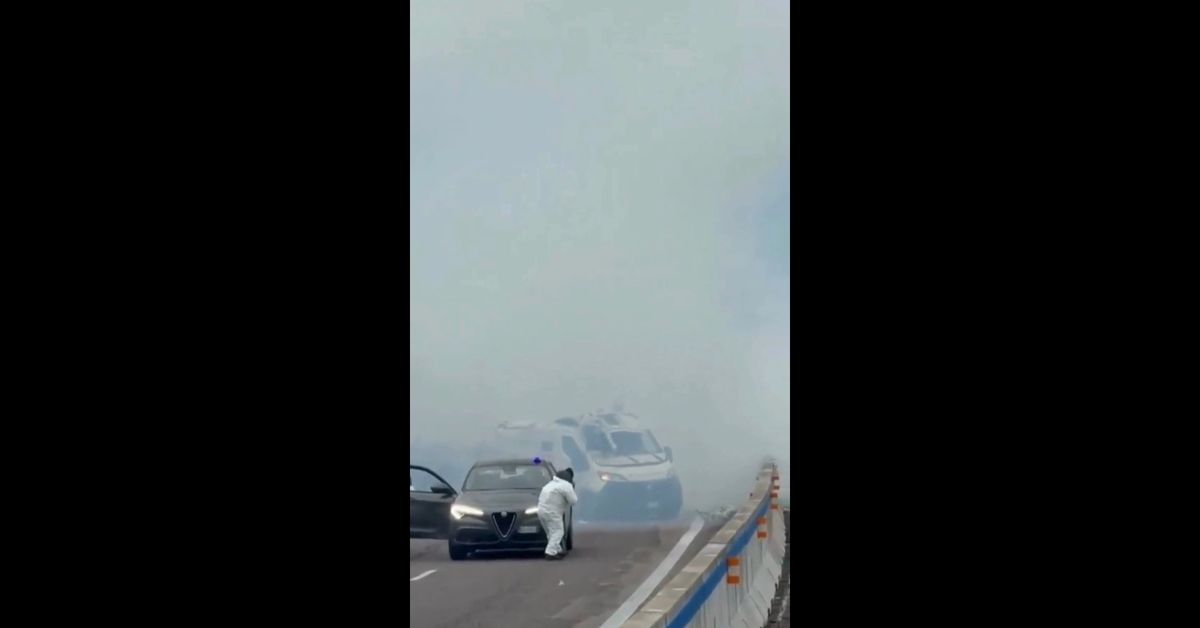 Impresionante asalto con explosiones y armas automáticas al sur de Italia