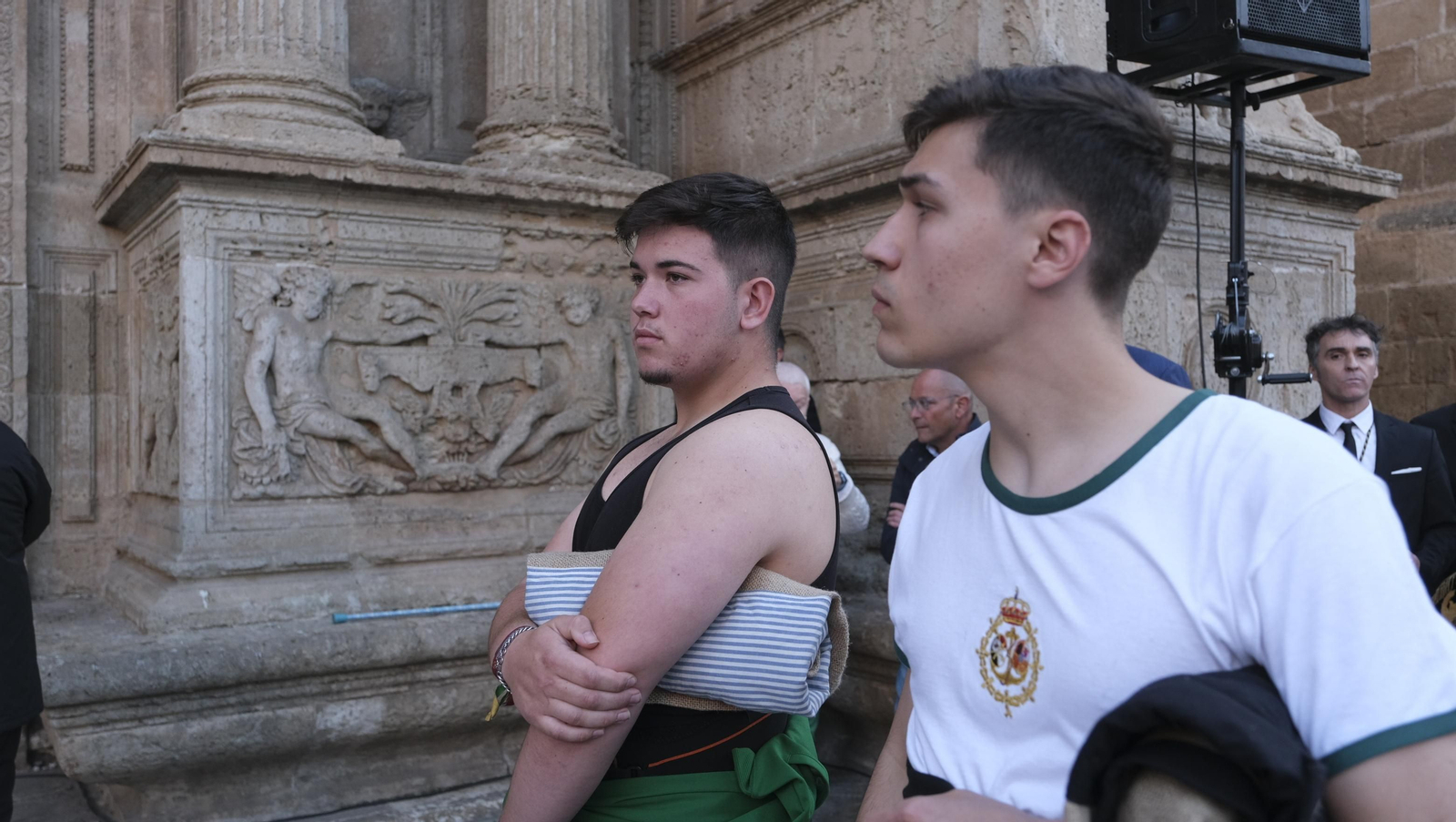 Procesión de Estudiantes en Almería, en imágenes