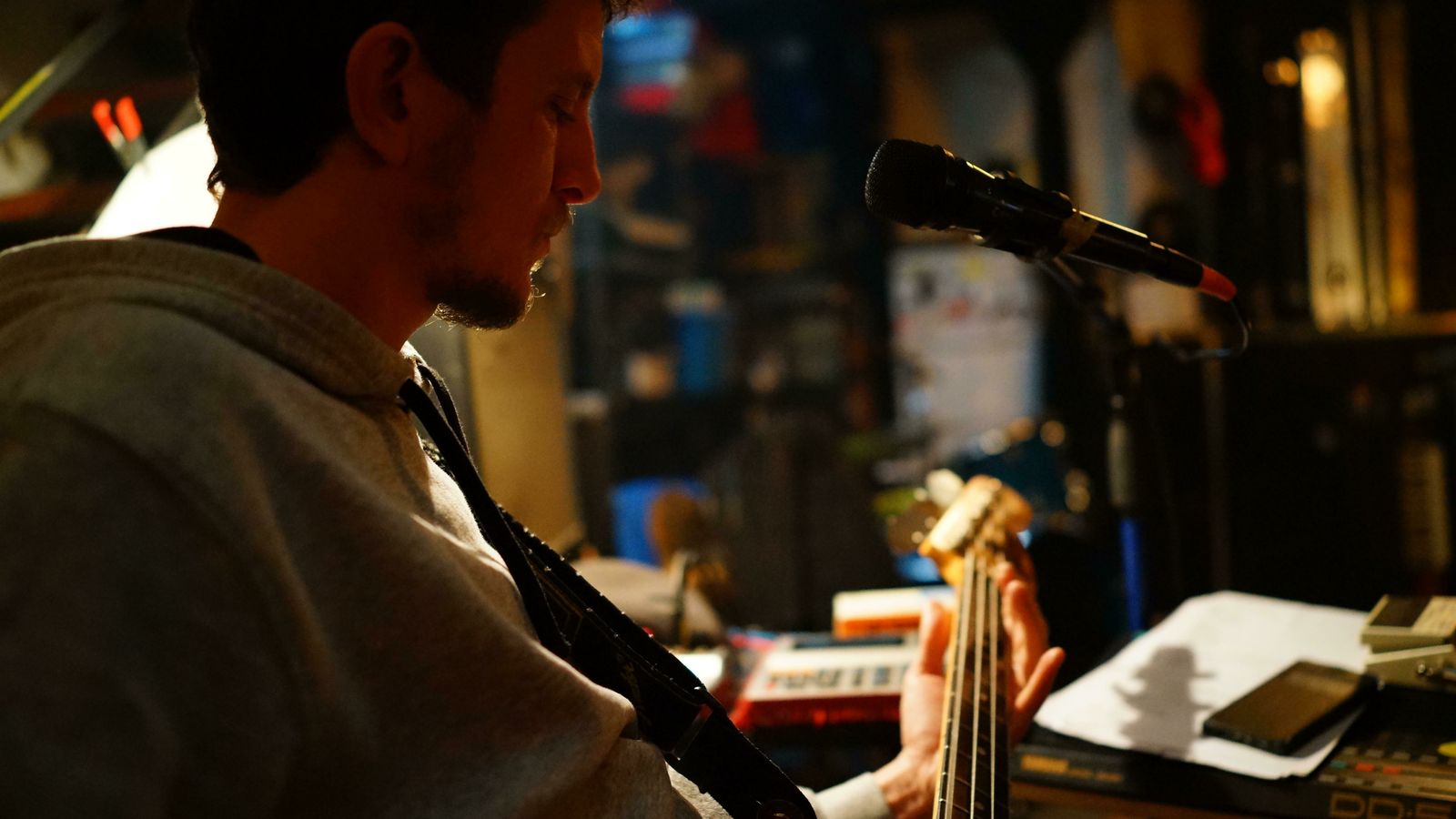 Pablo Peña, en el local de Pony Bravo.