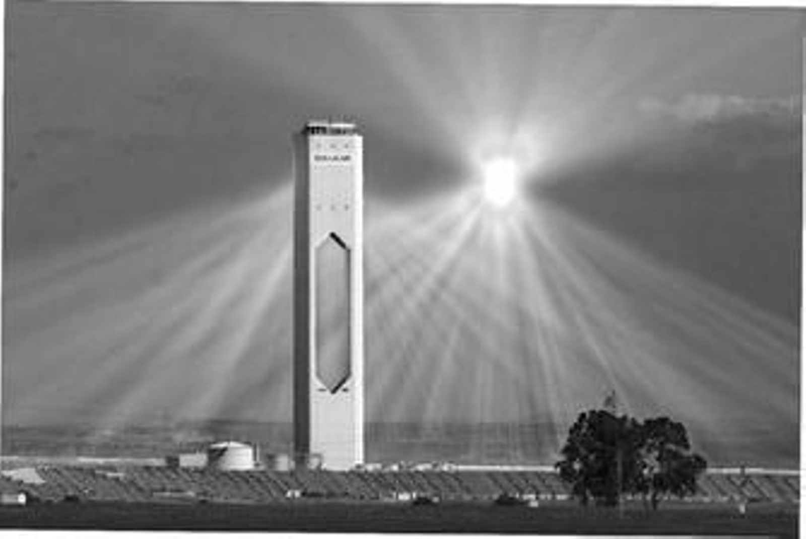 Imagen de Solúcar, plataforma solar de Abengoa en Sanlúcar la Mayor.