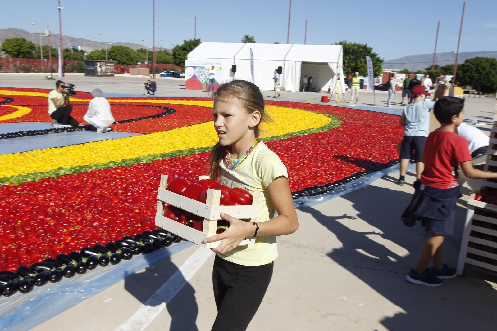 Fotogalería Récord Guinness Corazón Hortalizas Almería