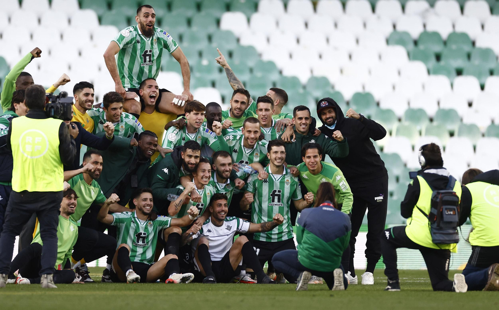 Las imágenes del Betis-Sevilla de la Copa del Rey