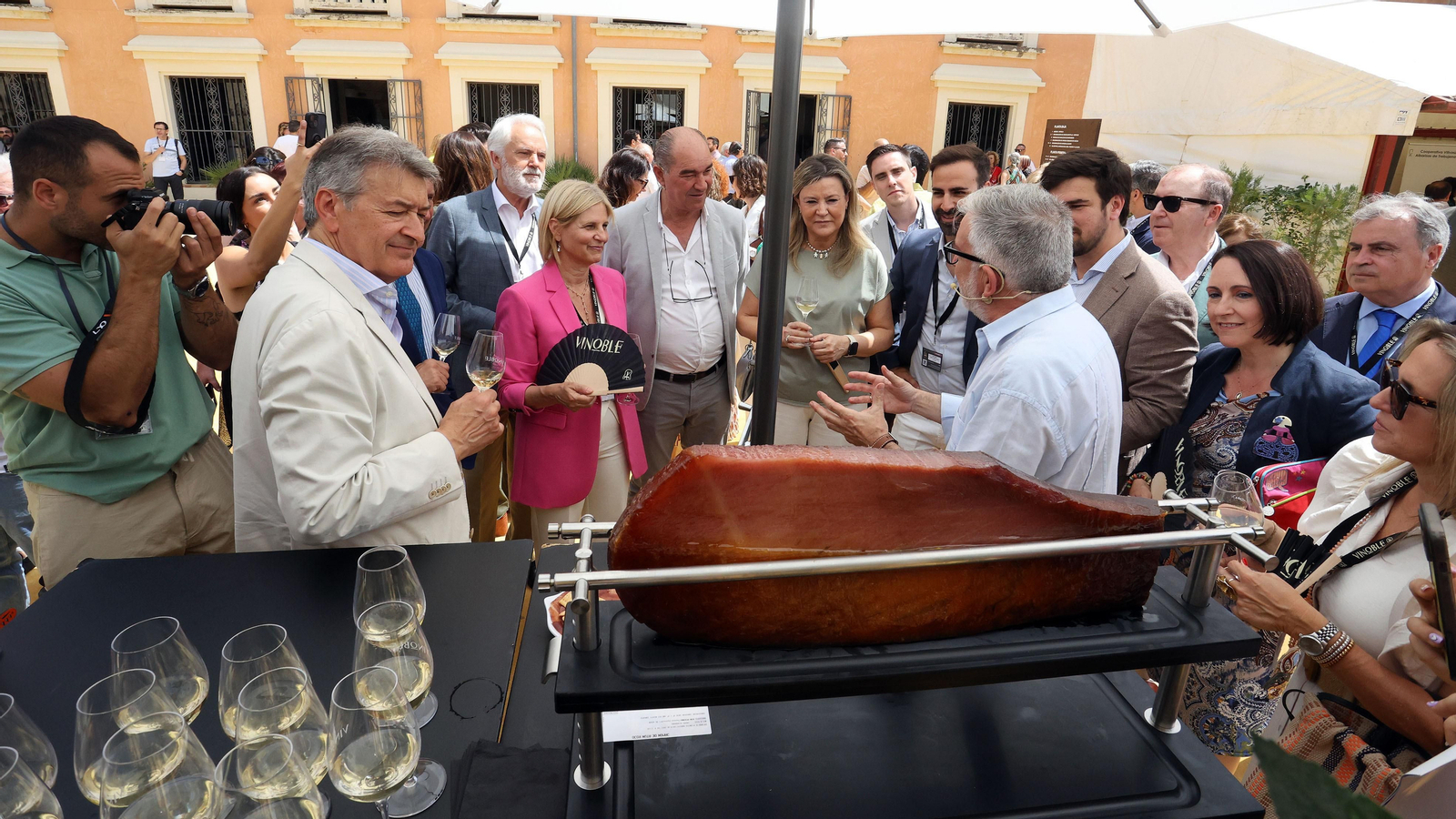 Inauguración de Vinoble 2024 en Jerez