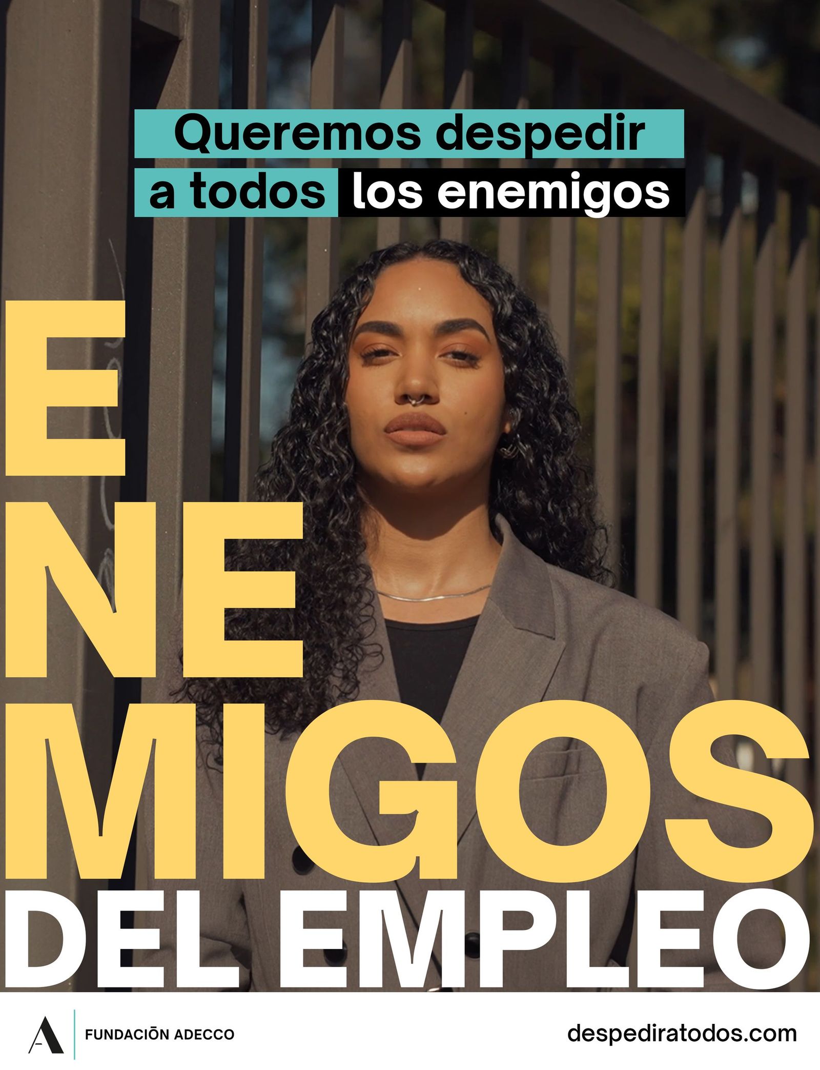 Fundación Adecco quiere despedir a todos los enemigos del empleo