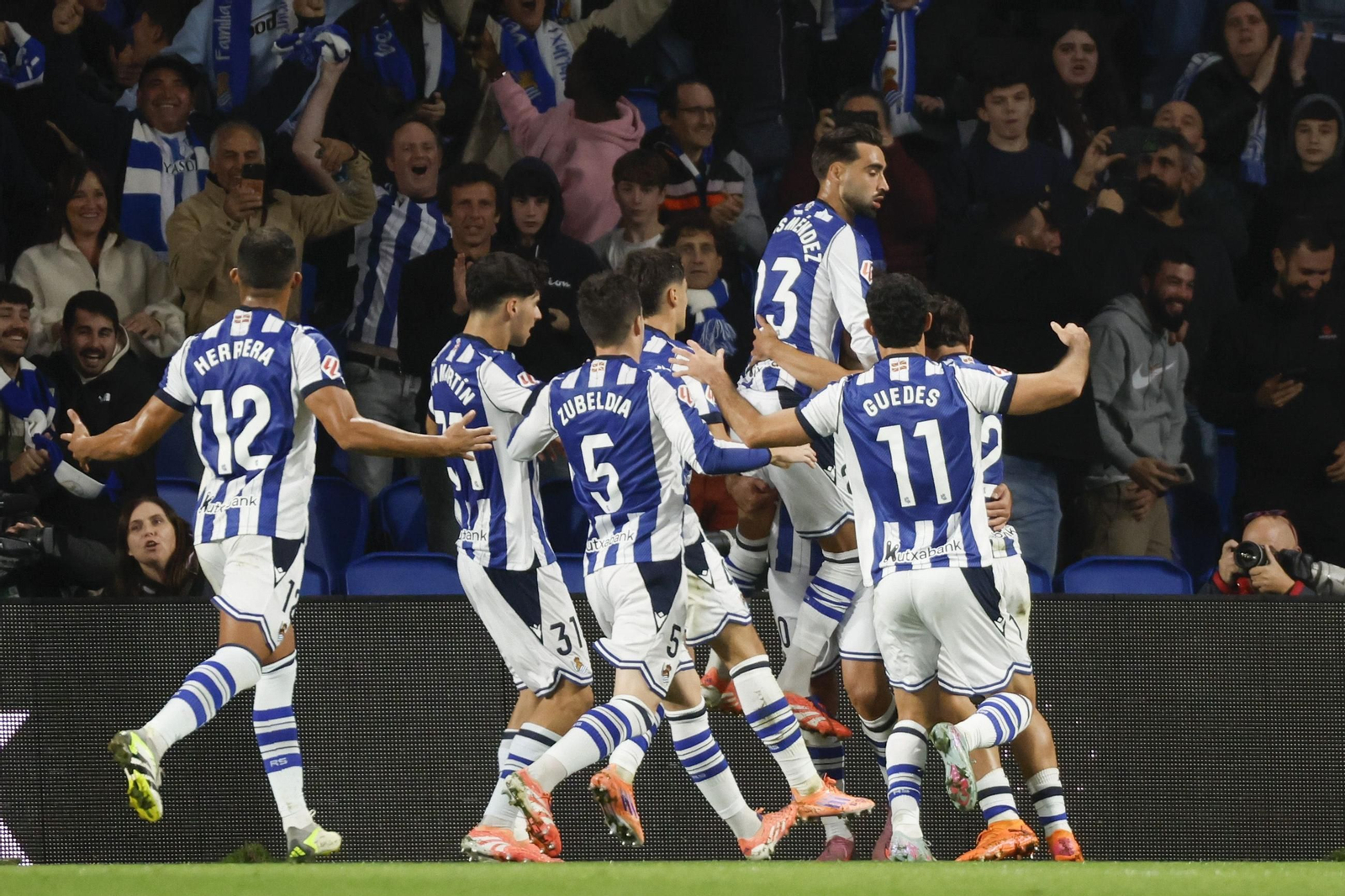 Las fotos del Real Sociedad-Sevilla