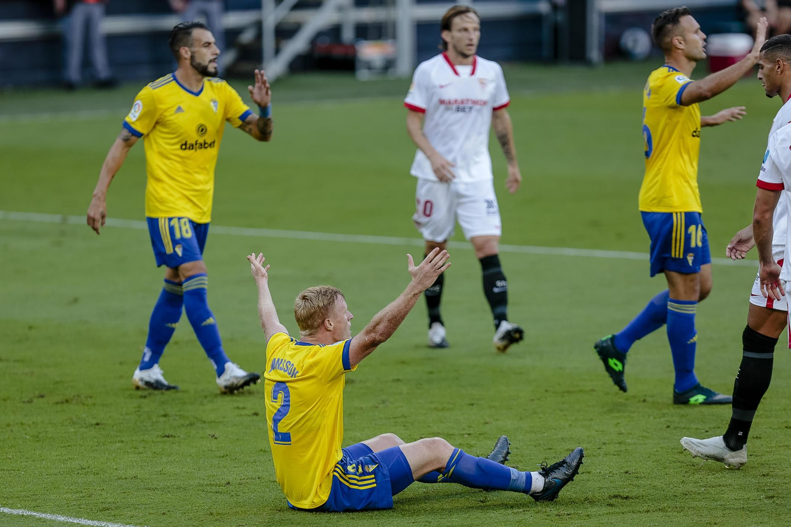 Jonsson y Negredo, los únicos que juegan y no estaban la pasada temporada.