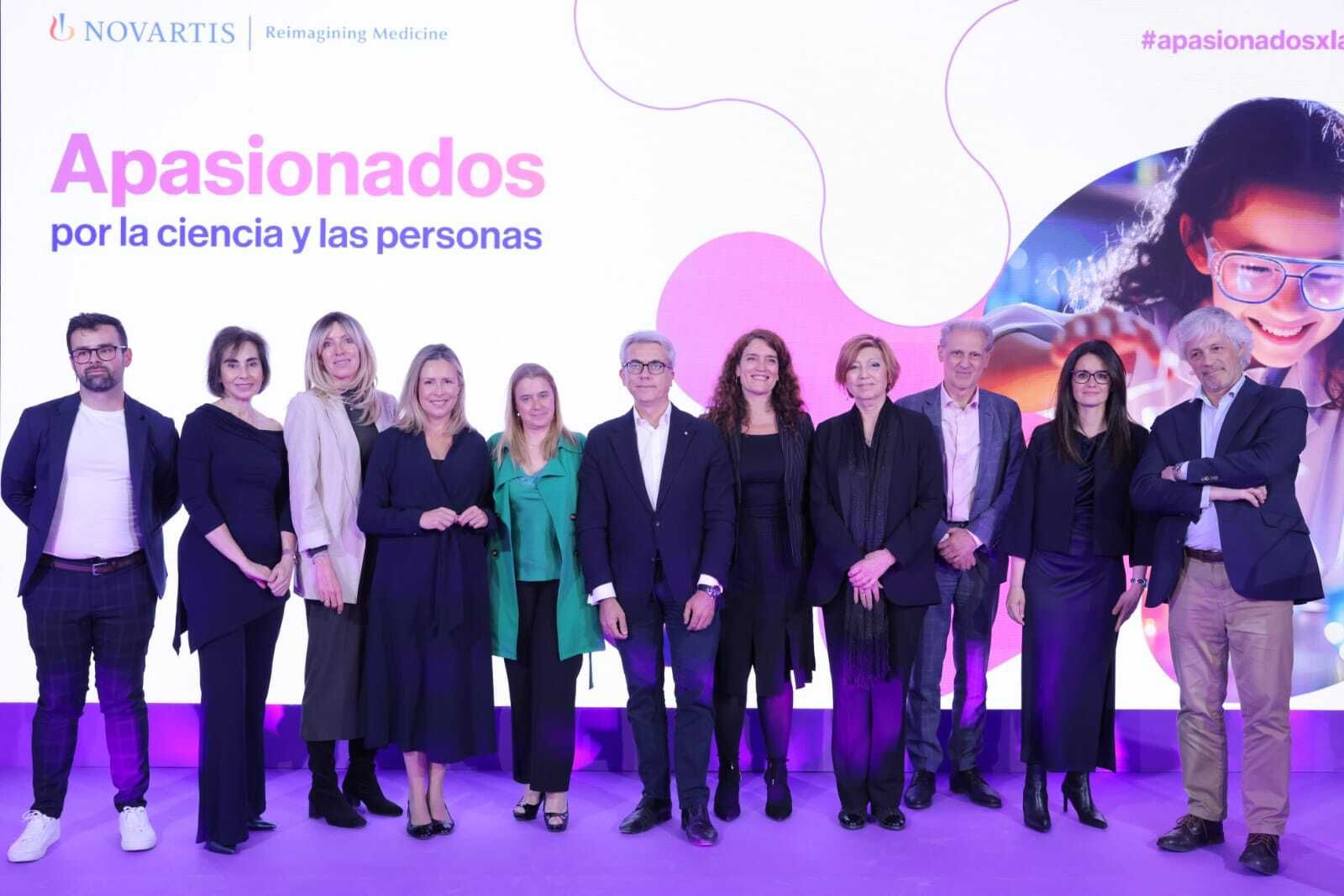 Participantes en la jornada ‘Apasionados por la ciencia y las personas’, celebrada el pasado martes en Madrid.