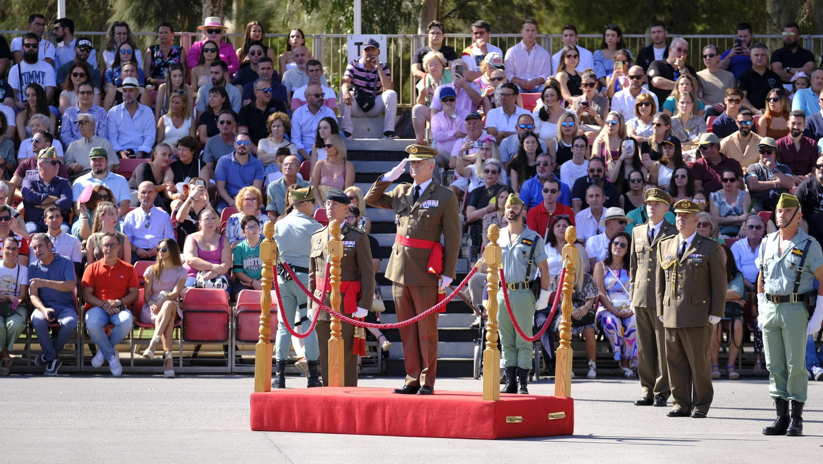 Jornada de puertas abiertas de La Legión Española en Viator