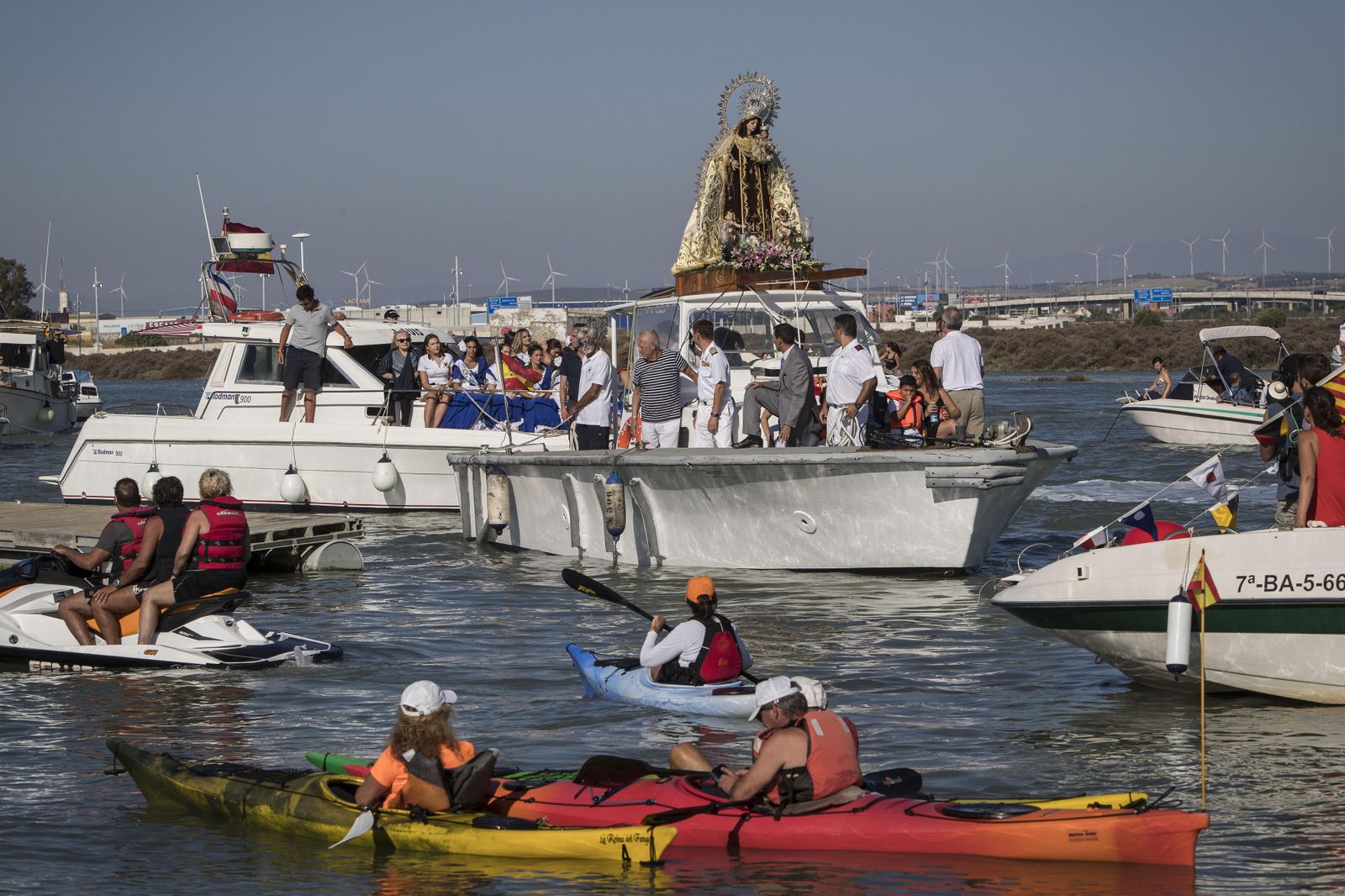 Festividad del Carmen en San Fernando