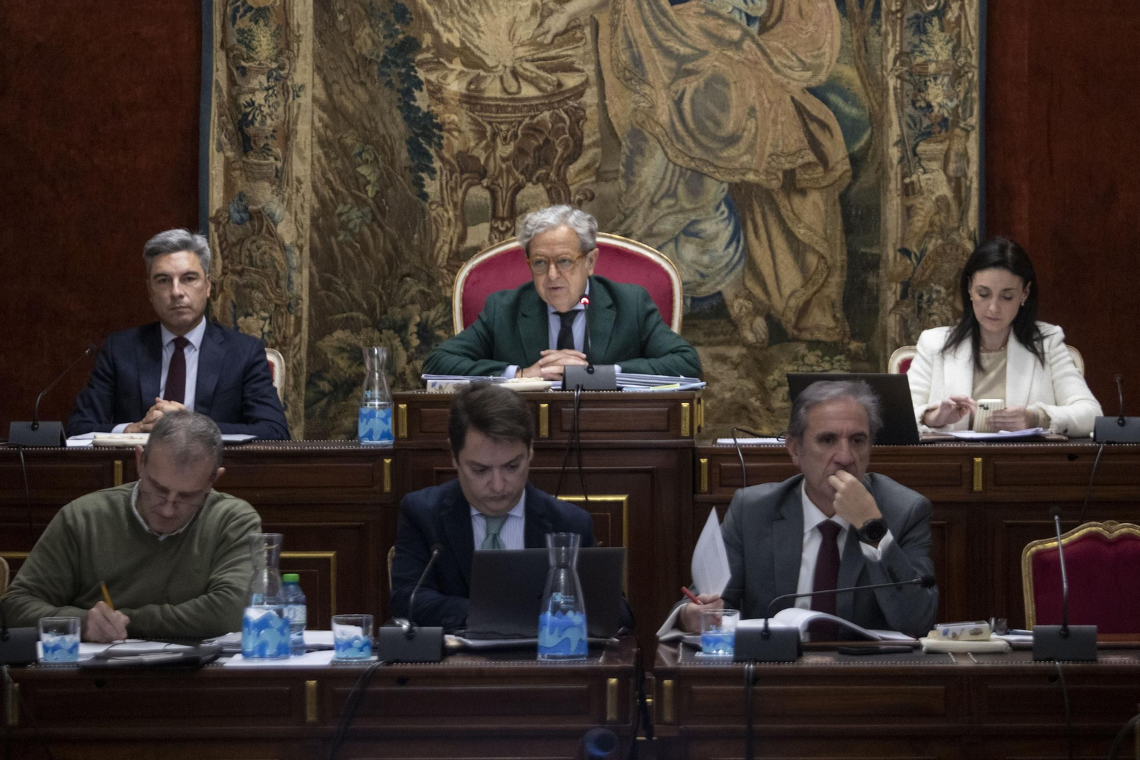 Un momento de la sesión plenaria de la Diputación de Córdoba.