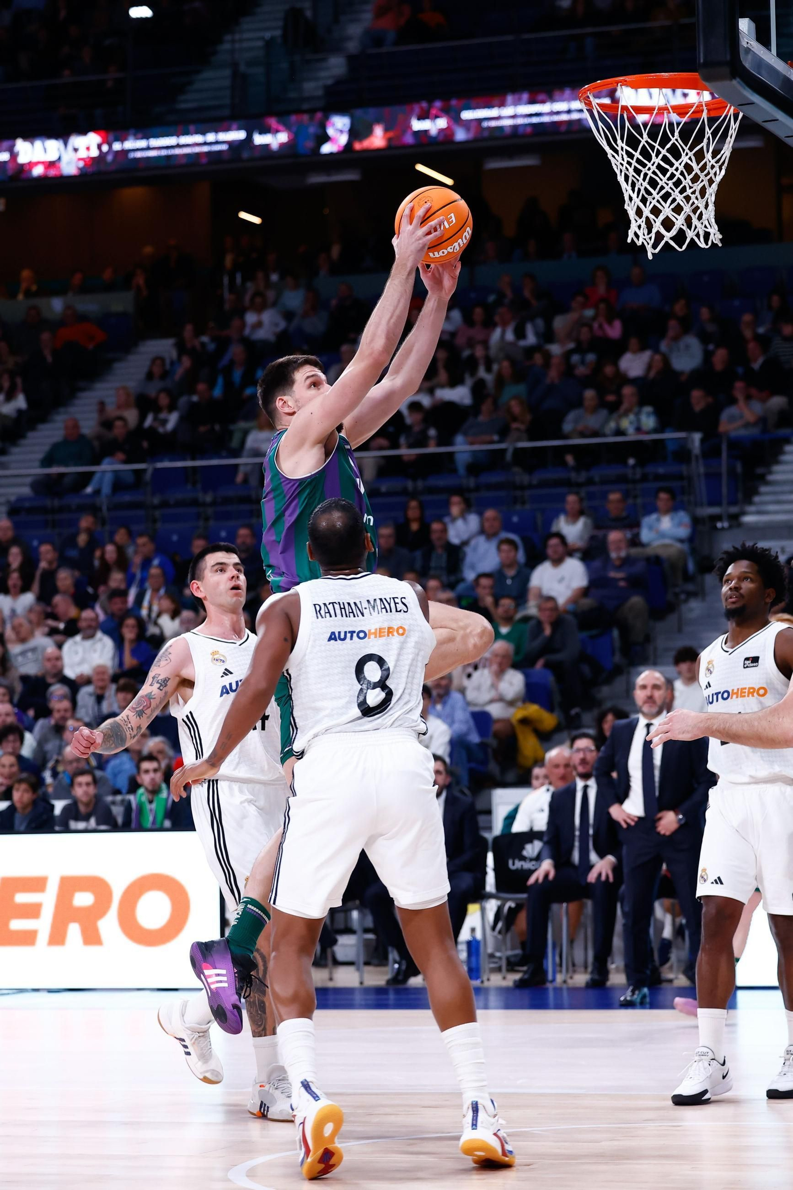 El Real Madrid-Unicaja, en fotos