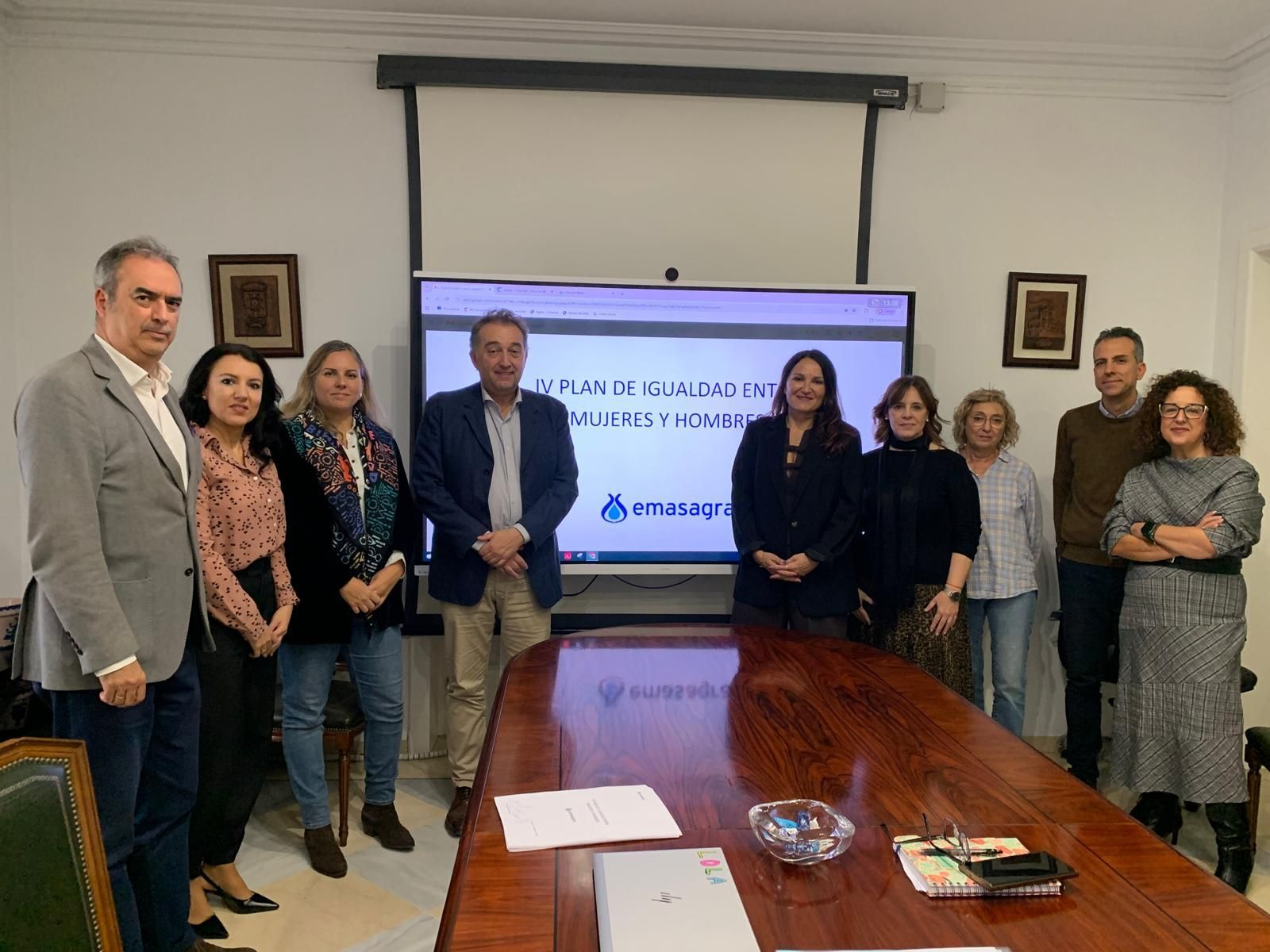 Miembros del Comisión Negociadora del Plan