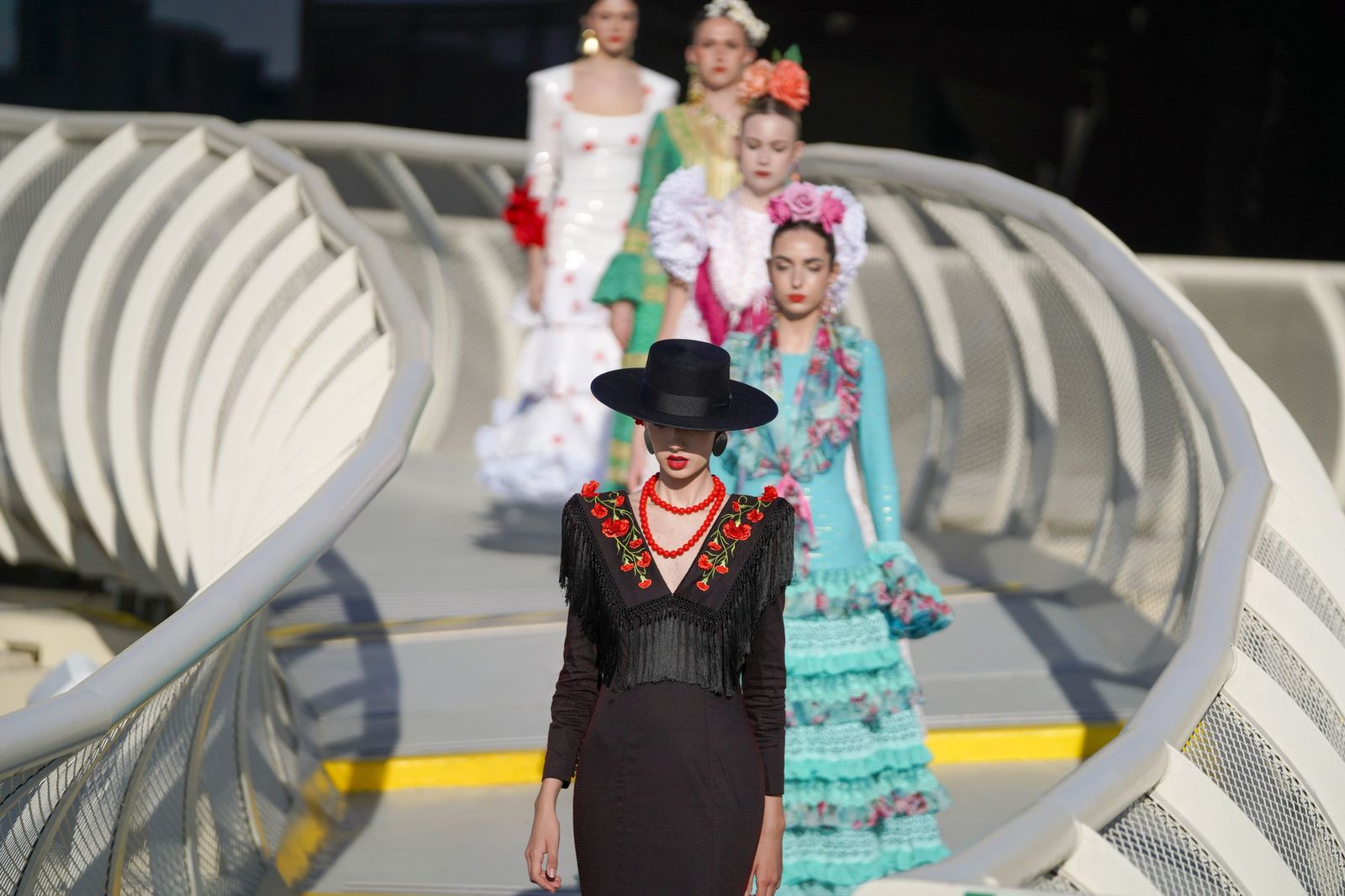 SIMOF 2026: La presentación de la pasarela de moda flamenca, en imágenes